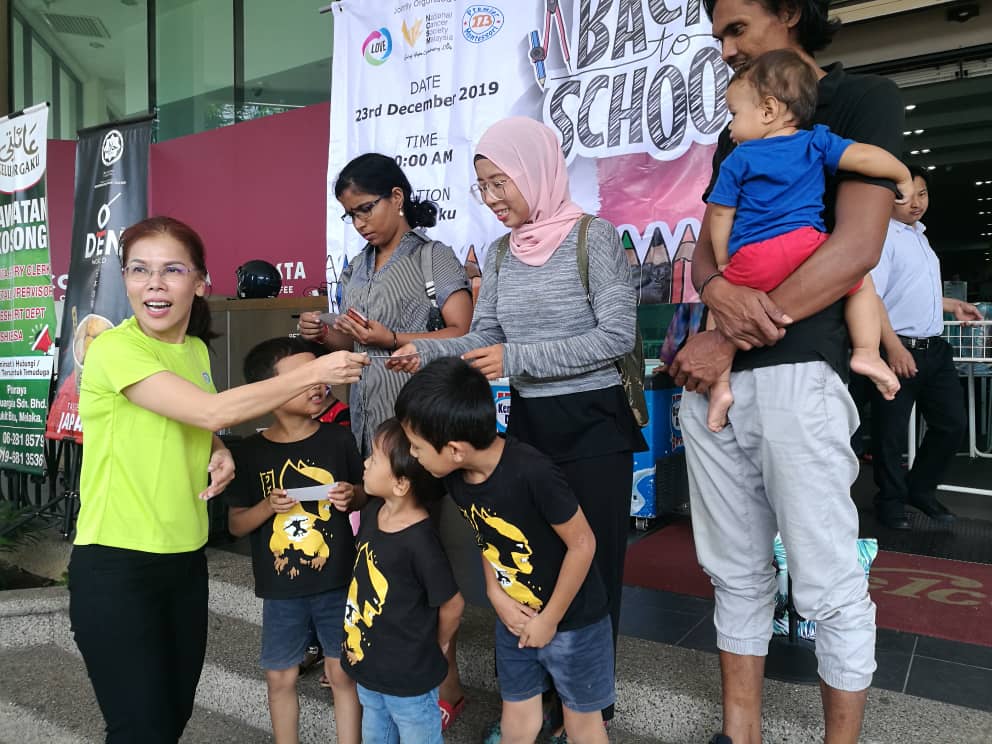 Program Back to School – Coordinator (Melaka, 23 Dec 19) – Tan Kim Hua